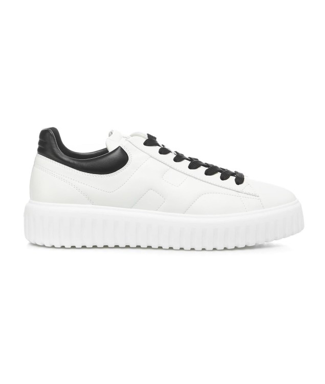 Hogan H-stripes Sneakers In White