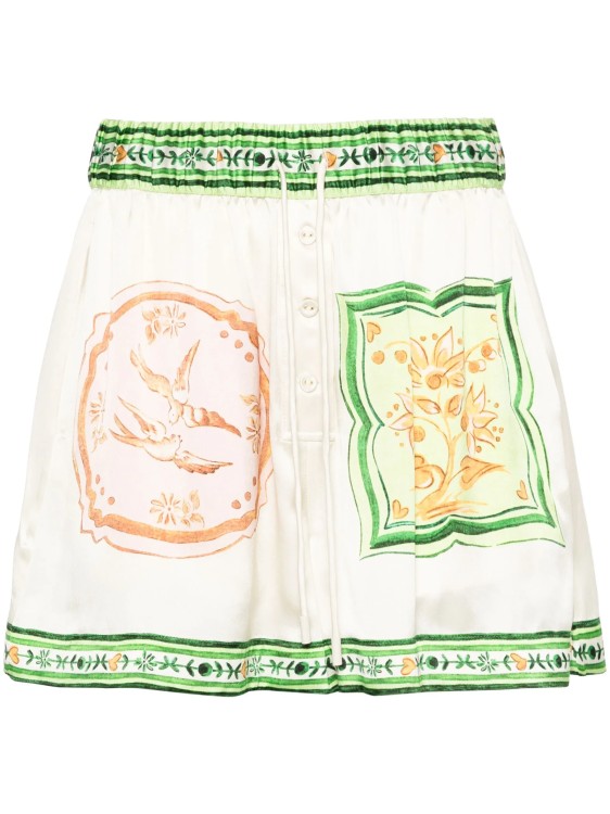 Shop Alemais Multicolored  Porcelain Shorts