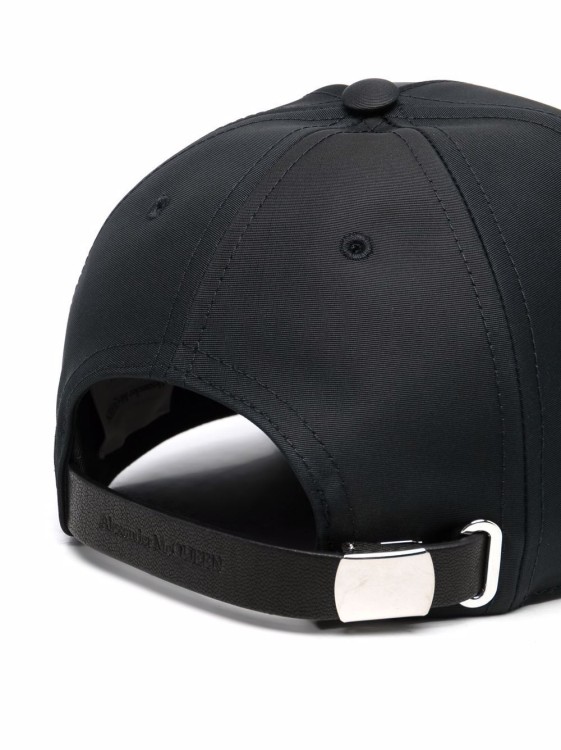 Shop Alexander Mcqueen Baseball Cap In Black