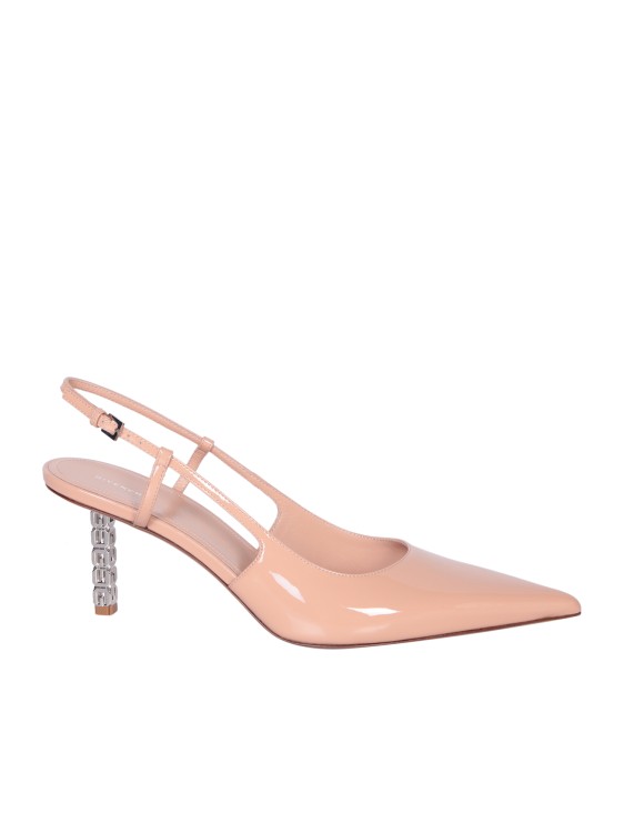 Shop Givenchy Leather Slingback In Pink