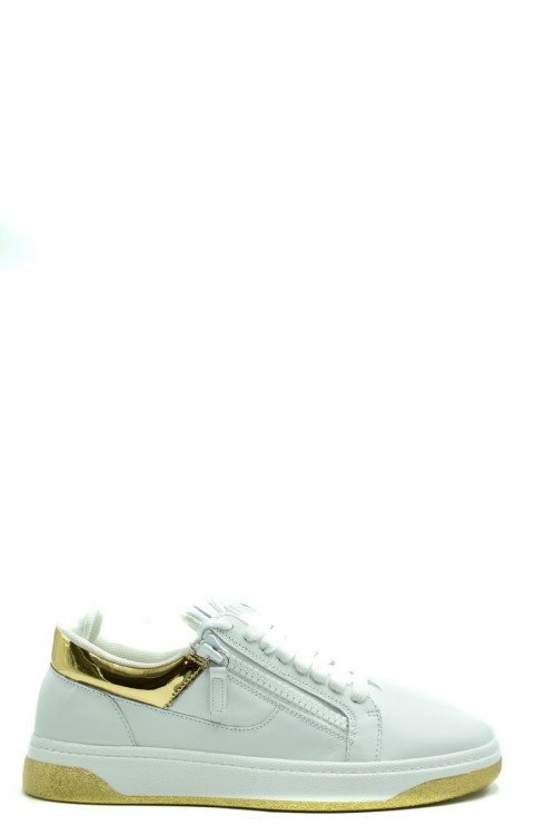 Giuseppe Zanotti White Leather Sneakers