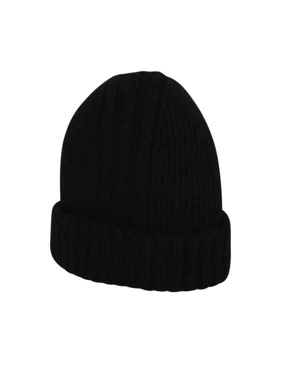 Shop Y-3 Knitted Construction Beanie In Black
