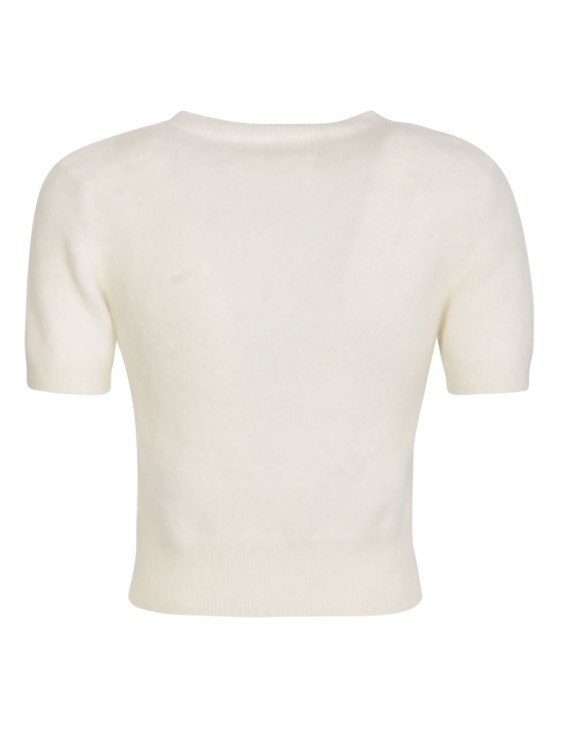 Shop Maison Margiela T-shirts And Polos Beige In White