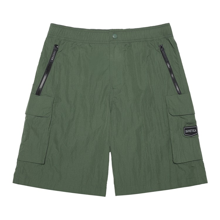 Shop Duvetica Crico B Cargo Short Pants In Green