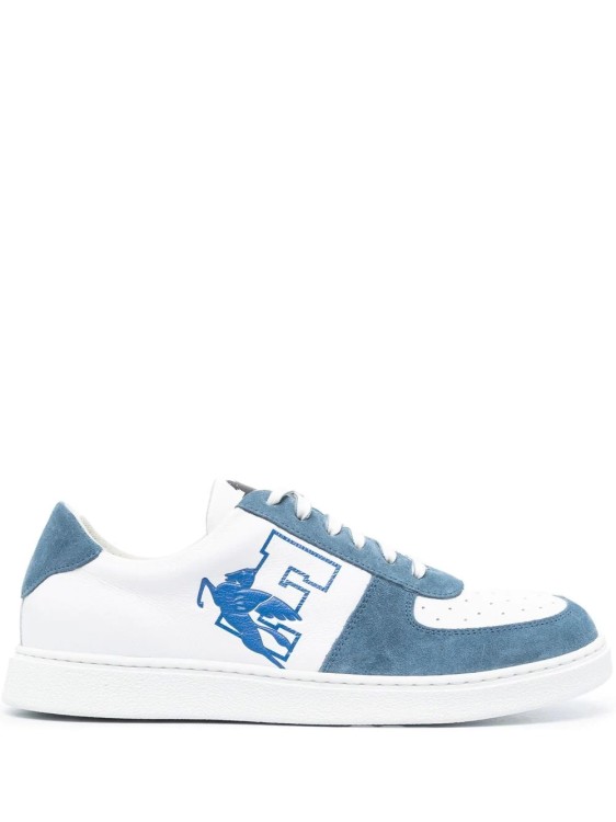 Etro Sneakers Pegaso Logo White/blue