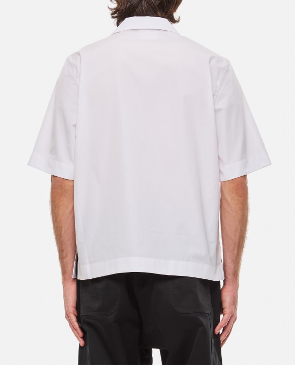 Shop Givenchy Bowling Shirt In White