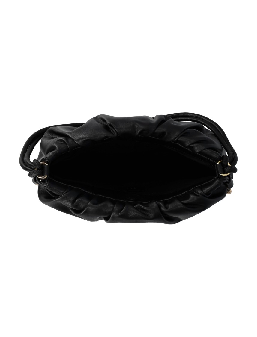 Apc A.p.c. Sac Ninon Mini Bags Recycled Material With Leather Effect In Black