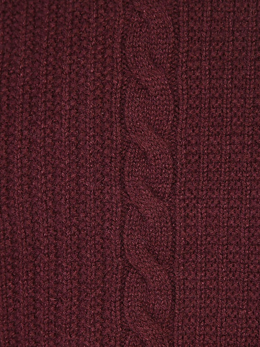 Corneliani Roll-neck Jumper In Burgundy