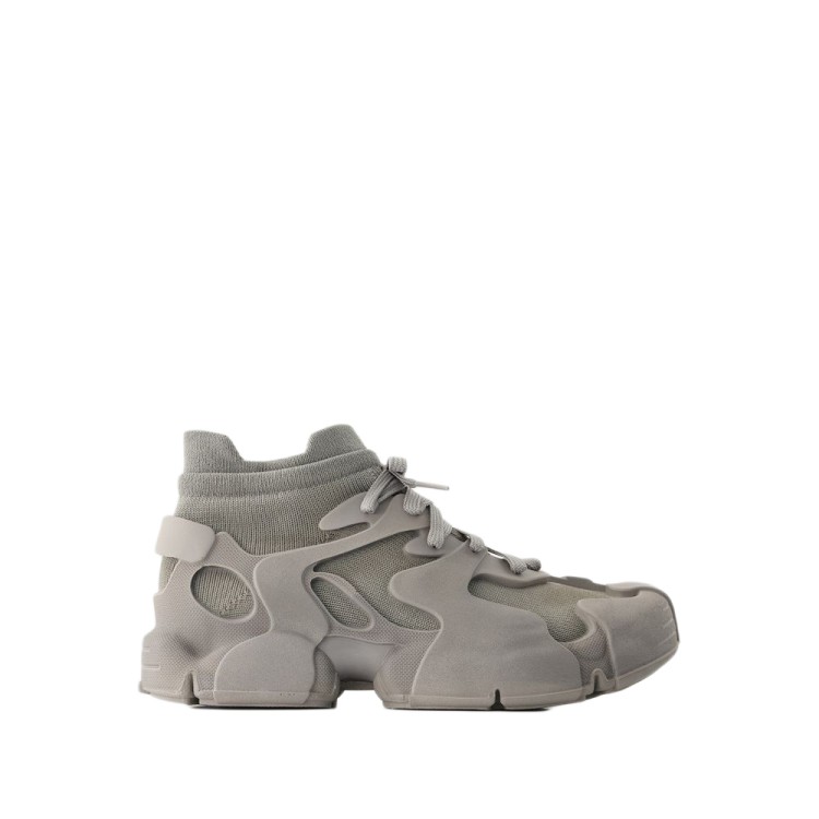 Shop Camper Tossu Sneakers - Leather - Grey