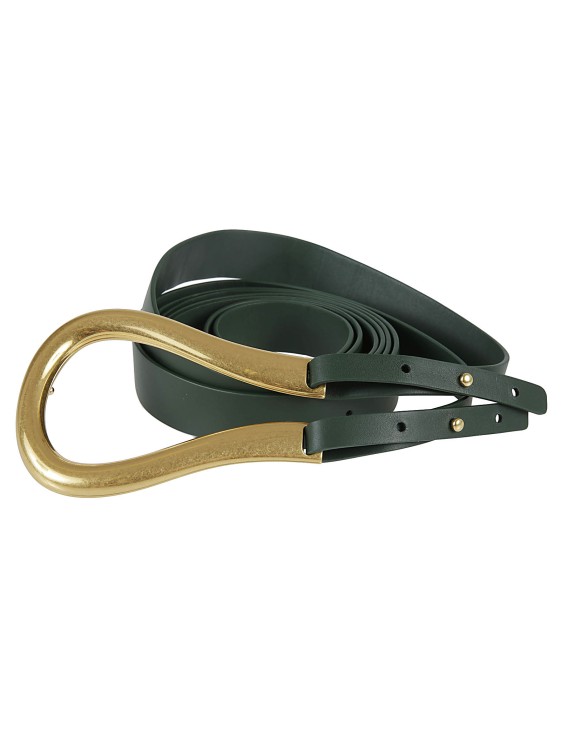 Shop Bottega Veneta Double-strap Belt In Black