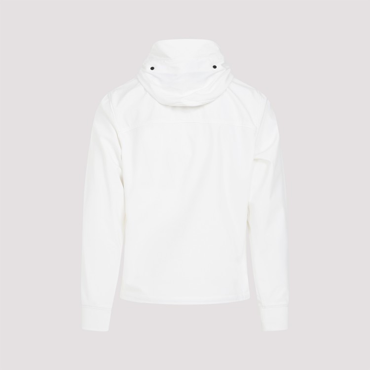 Shop C.p. Company White Shell Goggle Jacket