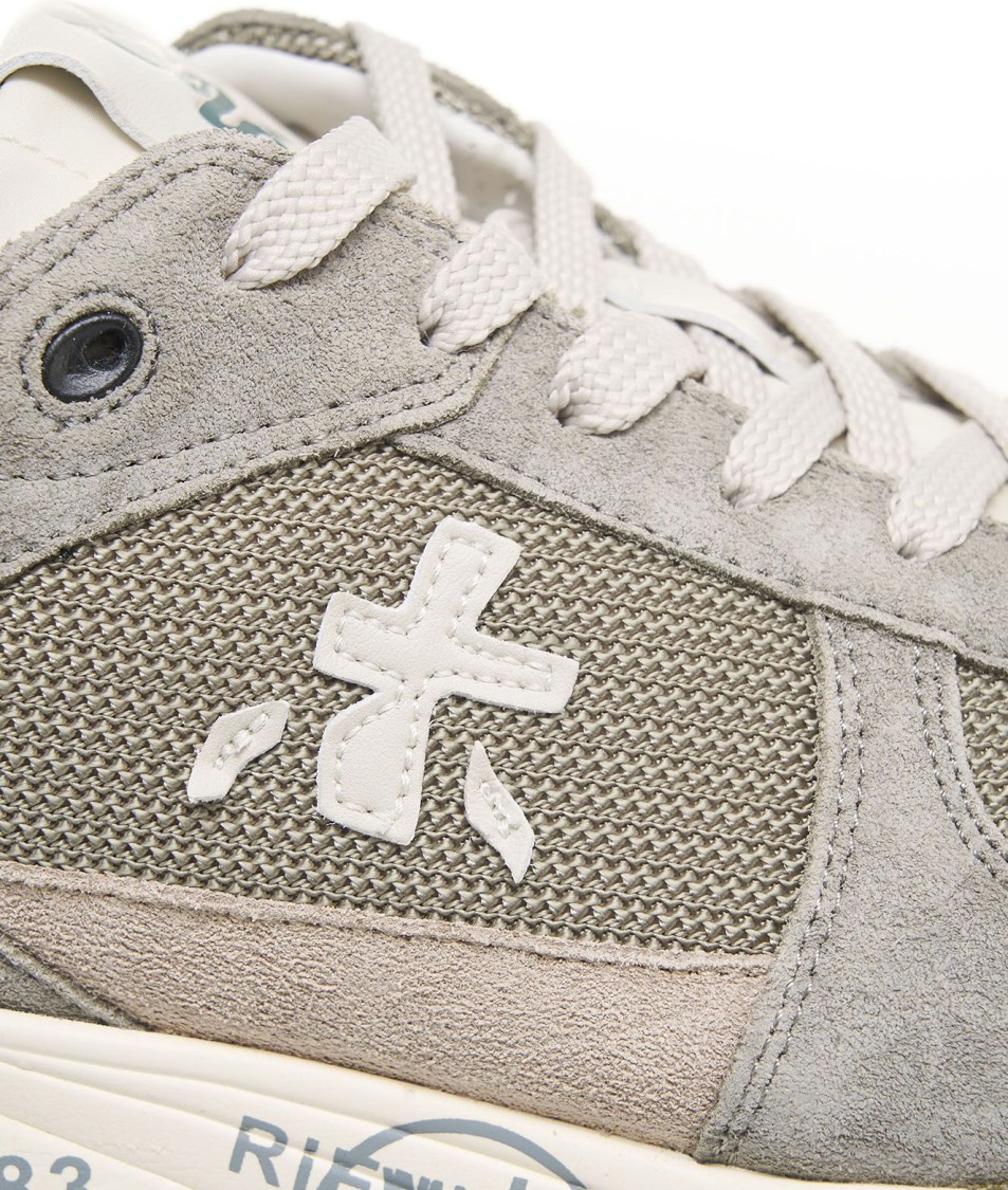 Shop Premiata Mase Sneakers In Grey