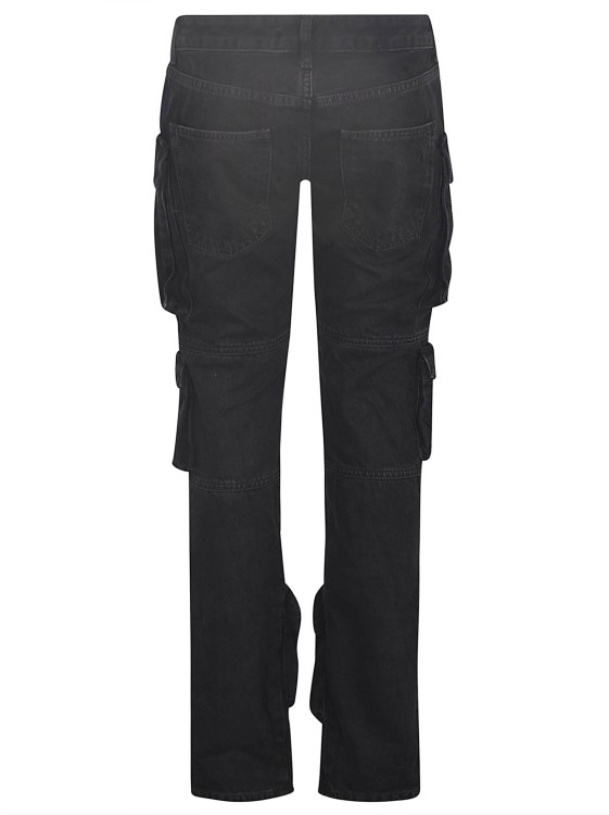 Shop Attico Essie Jeans In Black
