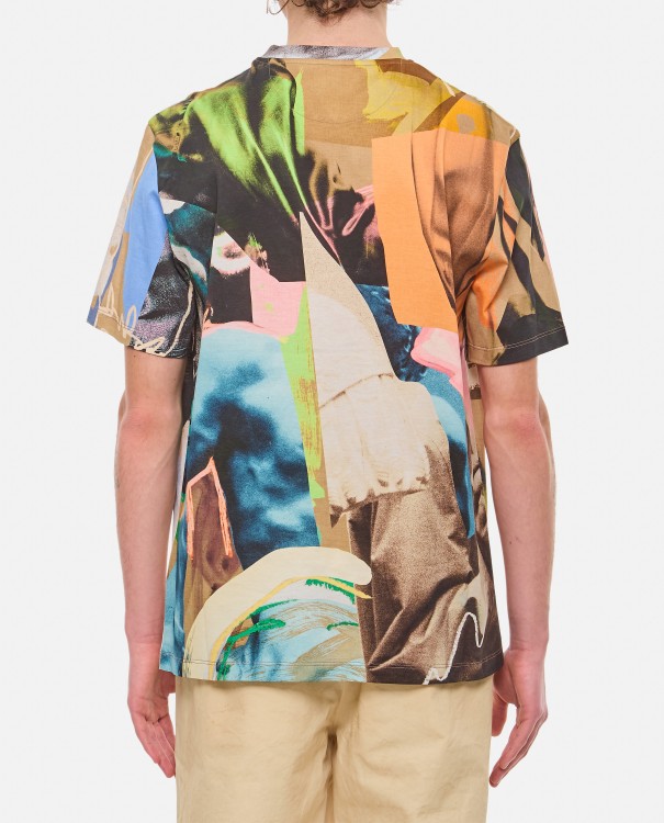 Shop Paul Smith Life Drawing Print T-shirt In Multicolor
