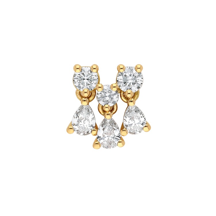 Louis Vuitton 18K Mother of Pearl & Diamond Color Blossom Long Earrings -  18K Rose Gold Drop, Earrings - LOU331920