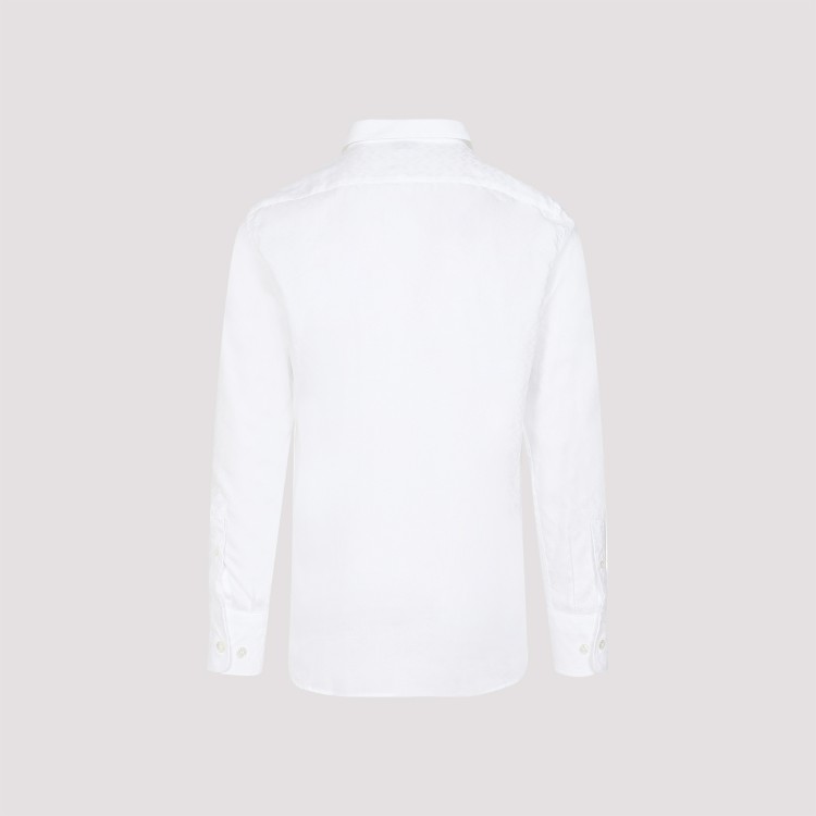 Shop Etro Roma White Cotton Shirt