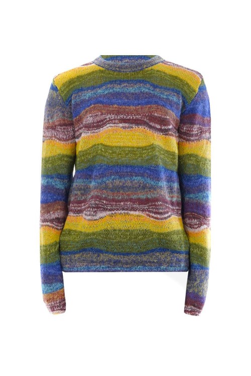 Paura Di Danilo  Multicolor Mohair/polyester Blend Knitwear In Multicolor