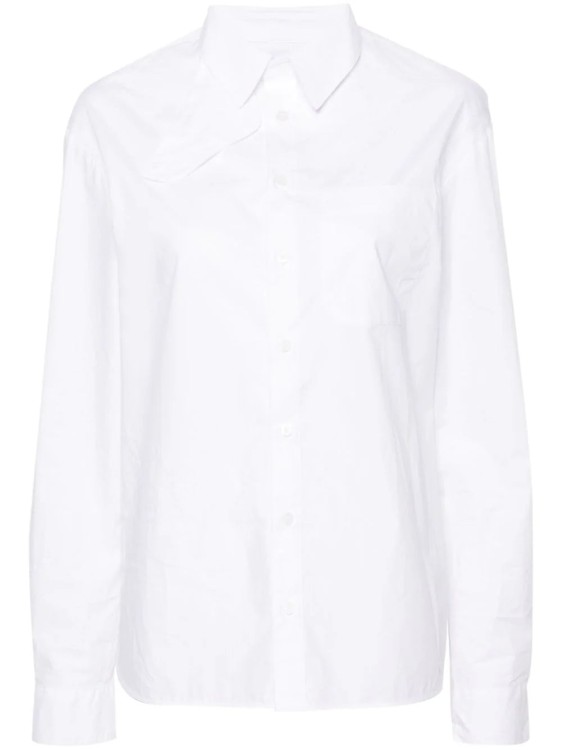 Shop Zadig & Voltaire Tyrone Pop Organic Cotton Shirt In White