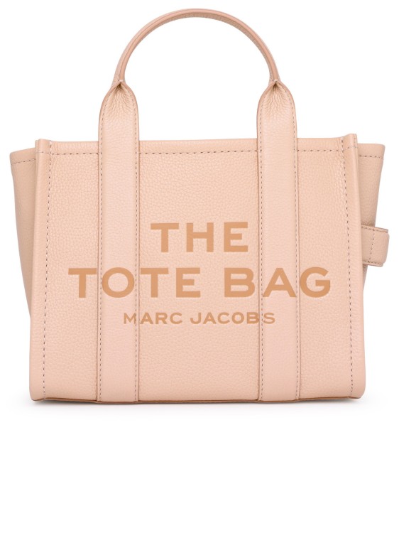 Marc Jacobs (the) Rose Leather Midi Tote Bag In Pink
