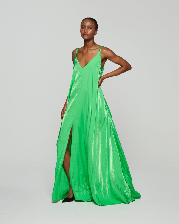 Shop Serena Bute Ibiza Dress '24 - Bright Green