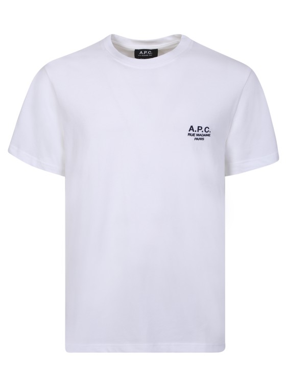 Shop Apc New Raymond White T-shirt