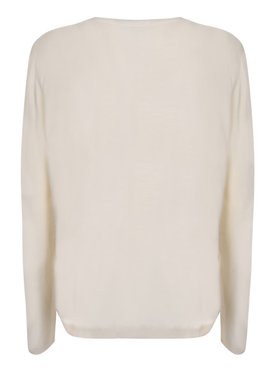 Shop Apc Ecru Soft Cotton Sweater In Neutrals