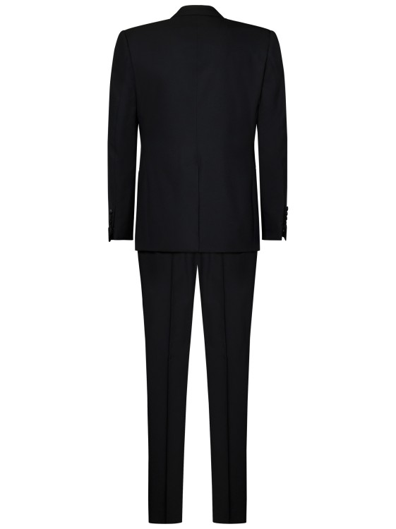 Tom Ford Black Tuxedo Suit In Black