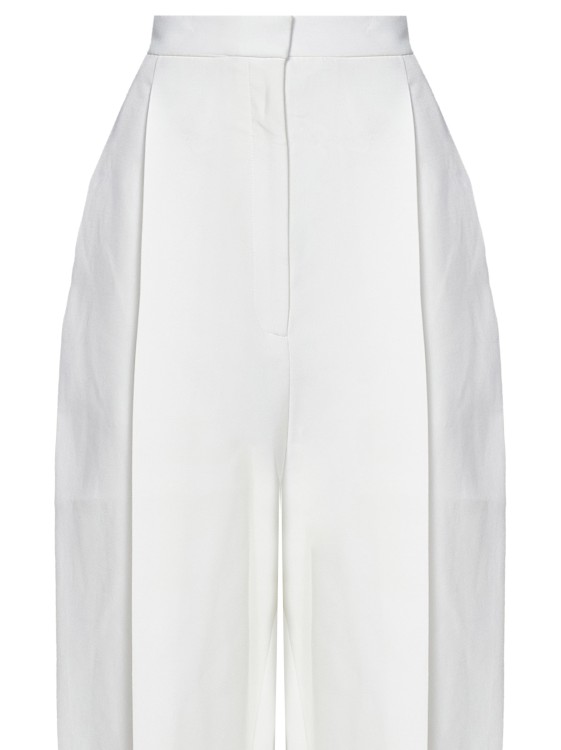 Shop Khaite Ny The Ashford Trousers In White