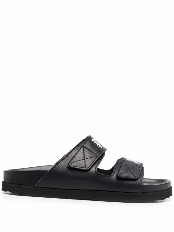 Palm Angels - Double-strap Sandals In Black