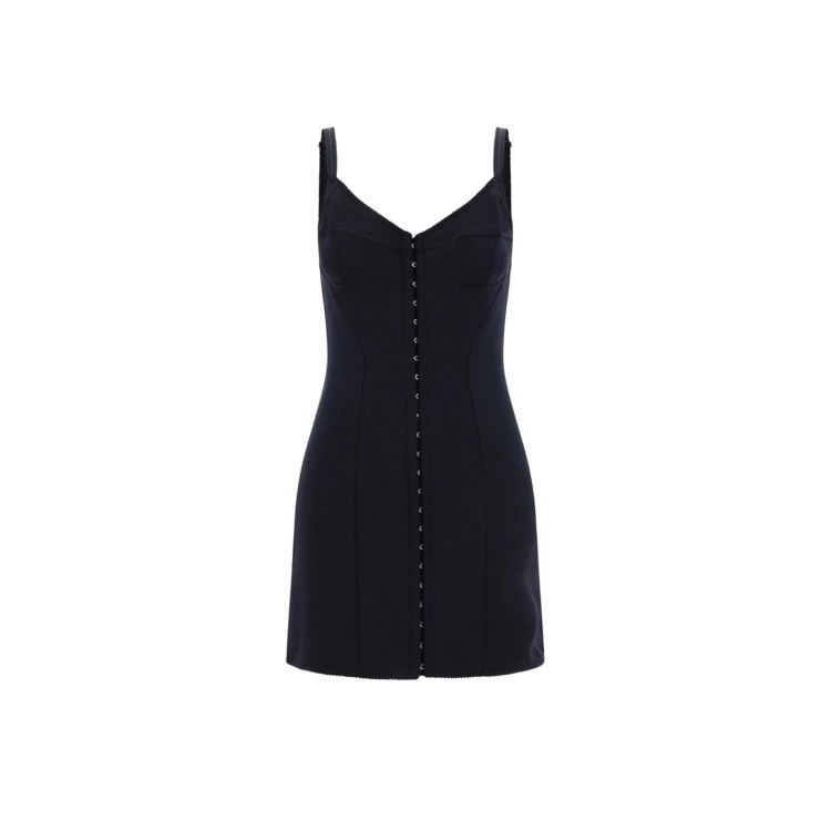 Shop Dolce & Gabbana Black Mini Dress