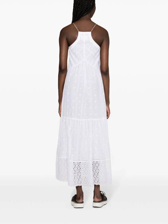Shop Isabel Marant Étoile Sabba White Maxi Dress