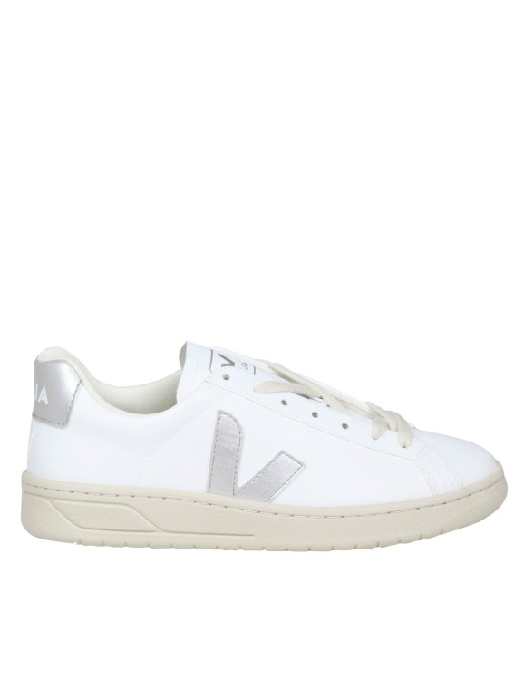 Shop Veja Urca Sneakers In White And Silver Leather