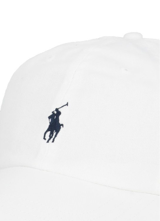 Shop Polo Ralph Lauren Baseball Hat With Pony In White