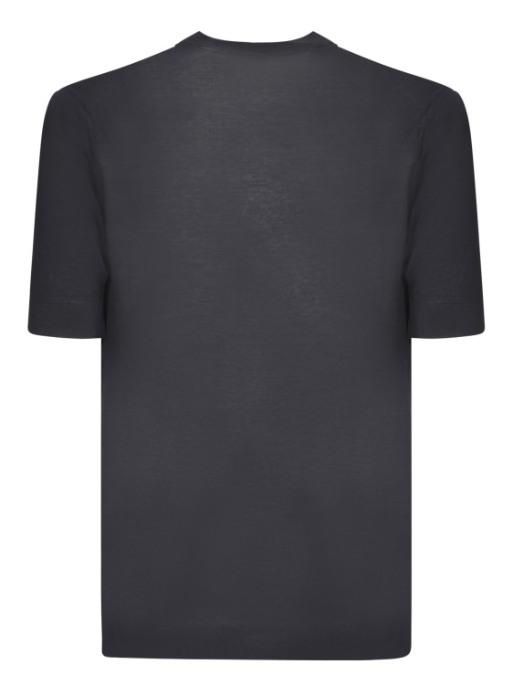 Shop Dell'oglio Black Short Sleeves T-shirt