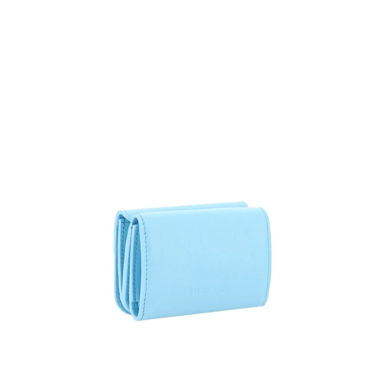 Shop Balenciaga Le Cagole Wallet In Blue