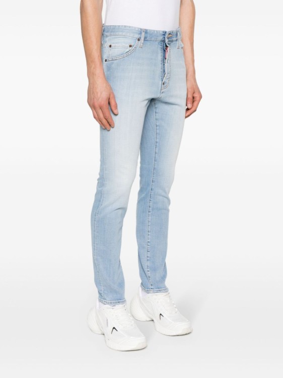 Shop Dsquared2 Cool Guy Mid-rise Slim-fit Jeans In Grey
