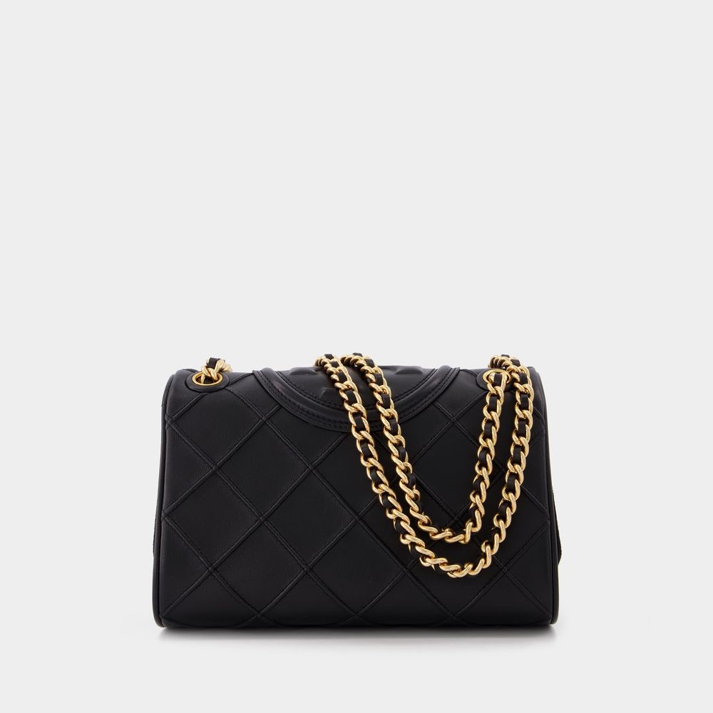 Tory Burch Fleming Soft Convertible Shoulder Bag In Black