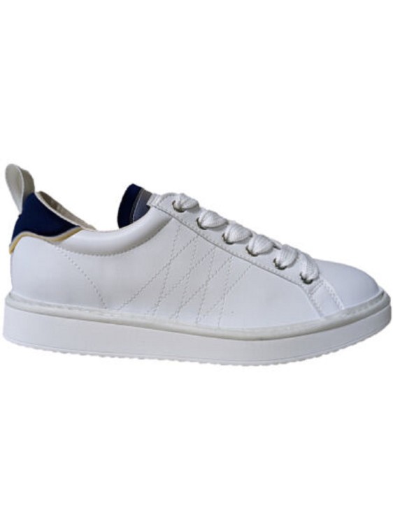 Pànchic White Leather Sneakers