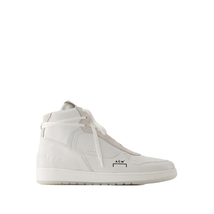 A-cold-wall* Luol Hi Top Sneakers - Leather - White