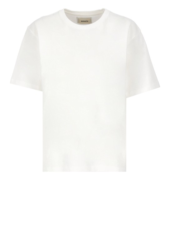 Khaite Mae T-shirt In White