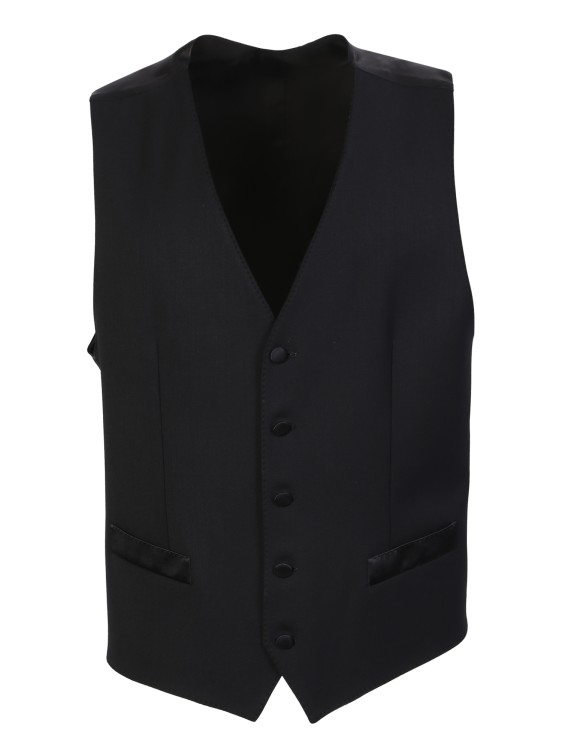 Shop Dolce & Gabbana Black Single-breasted Suit In Neutrals