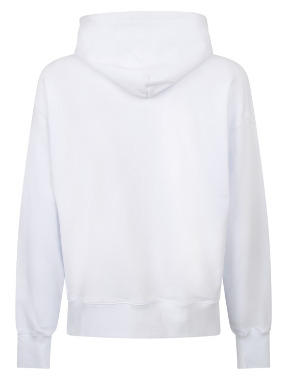 Shop Msgm Cotton Sweatshirt In White