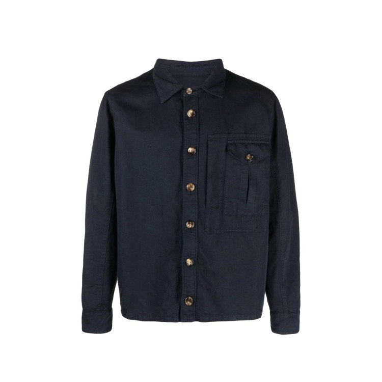 Shop Brunello Cucinelli Shirt Jacket In Black