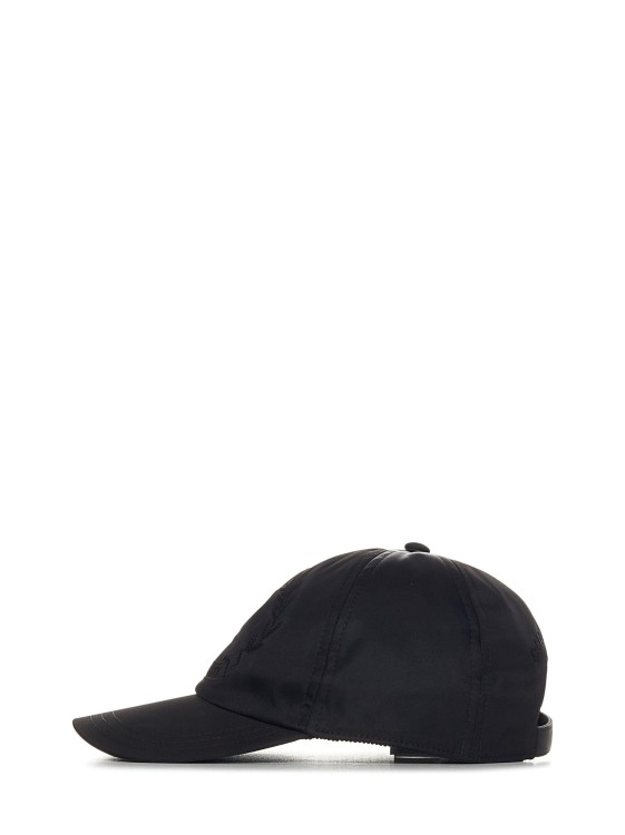 Shop Burberry Black Nylon Baseball Cap