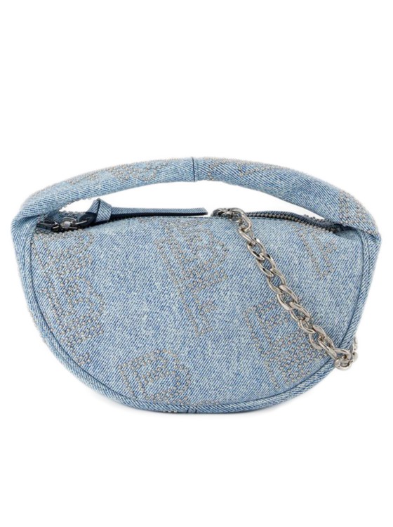 By Far Baby Cush Handbag -  - Denim - Leather In Blue