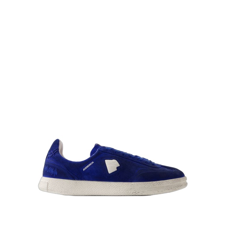 Shop Ader Error Sneakers - Leather - Blue