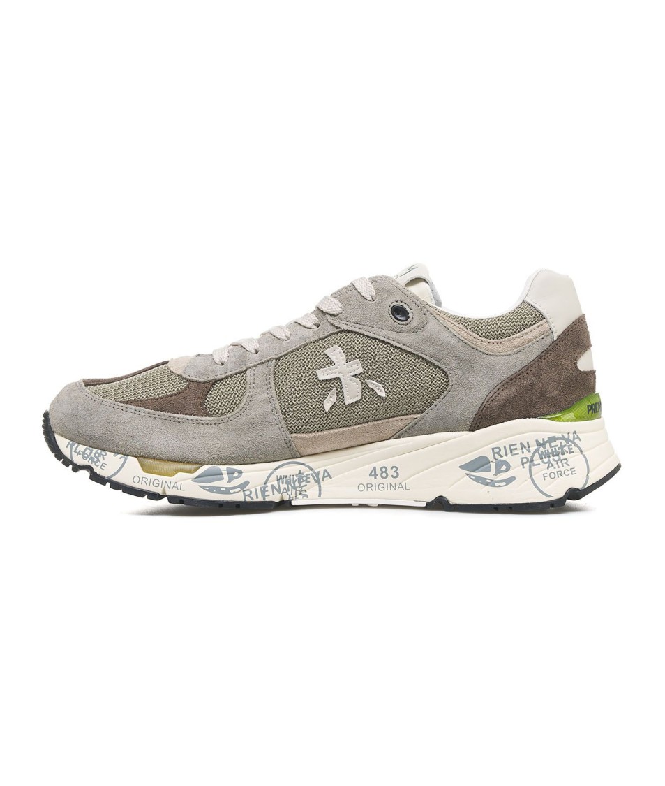 Shop Premiata Mase Sneakers In Grey