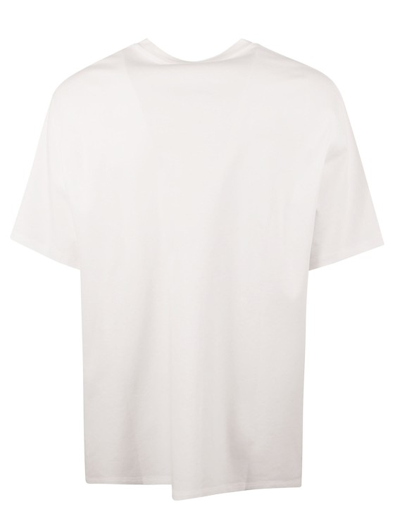 Shop Lanvin Cotton Lightweight Jersey T-shirt In White