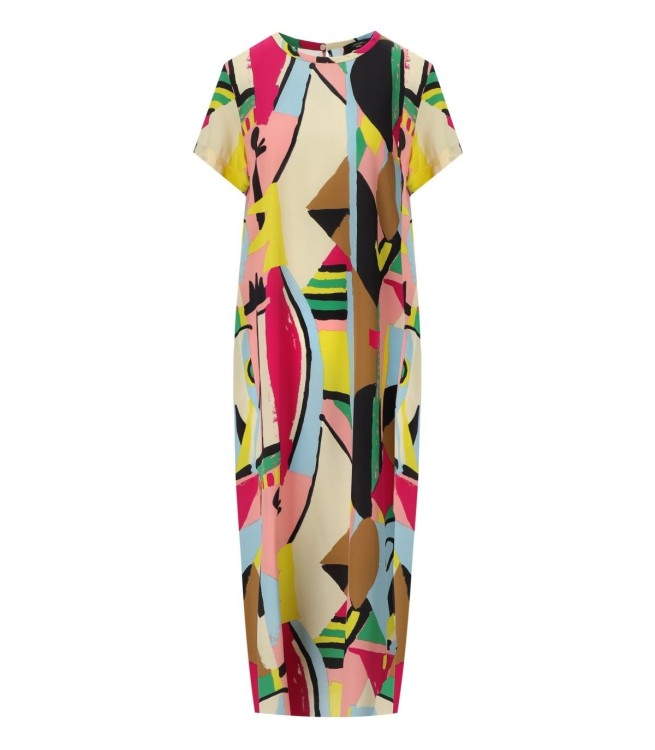 Shop Max Mara Orchis Multicolored Dress