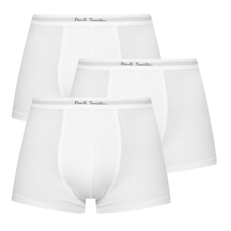 PAUL SMITH PAUL SMITH TRUNKS 3 PACK - WHITE,62af2d11-51b5-584e-8b9b-f889614caed6